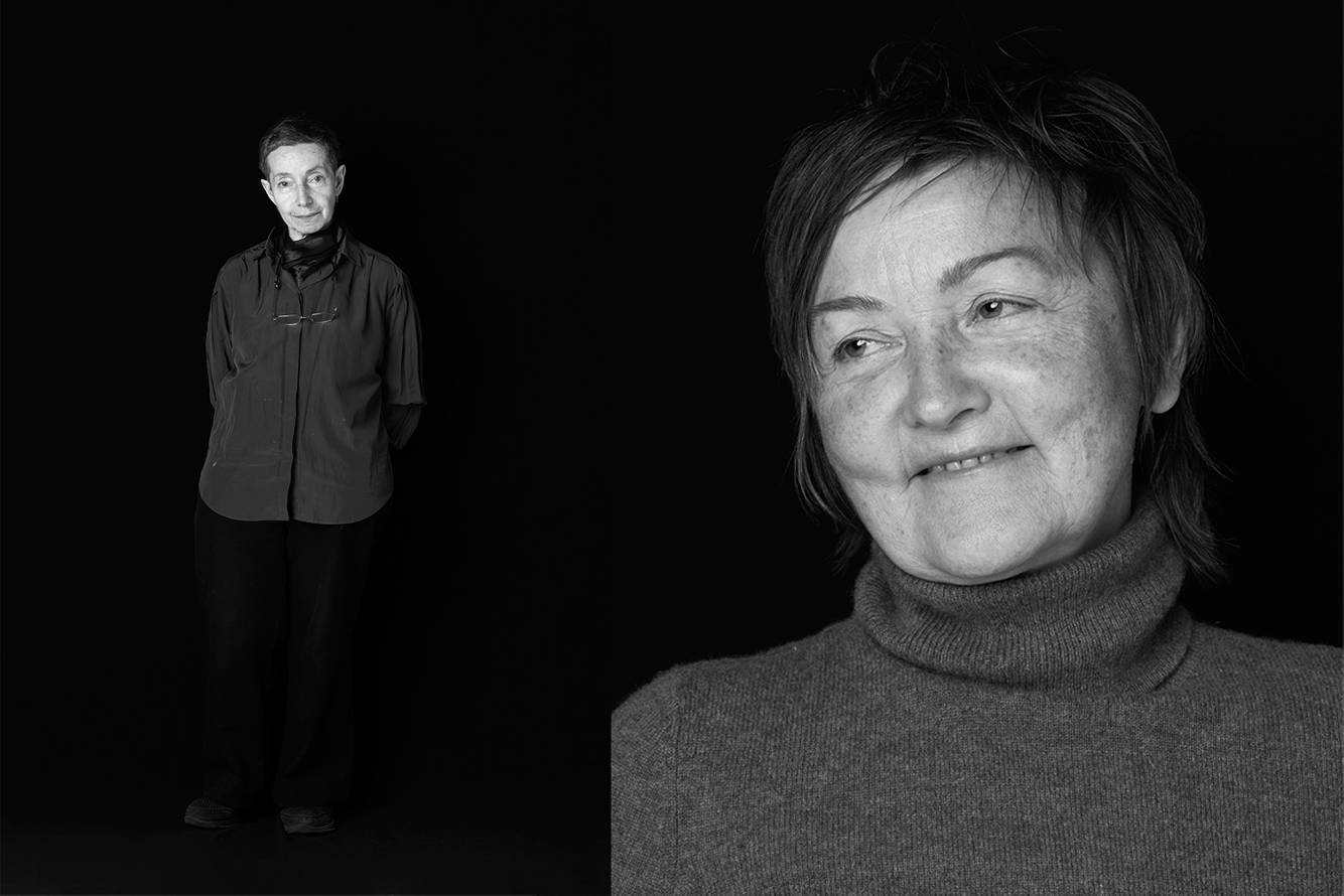 Artist and Designer Olga Shmuylovish and Hana Pegrimkova