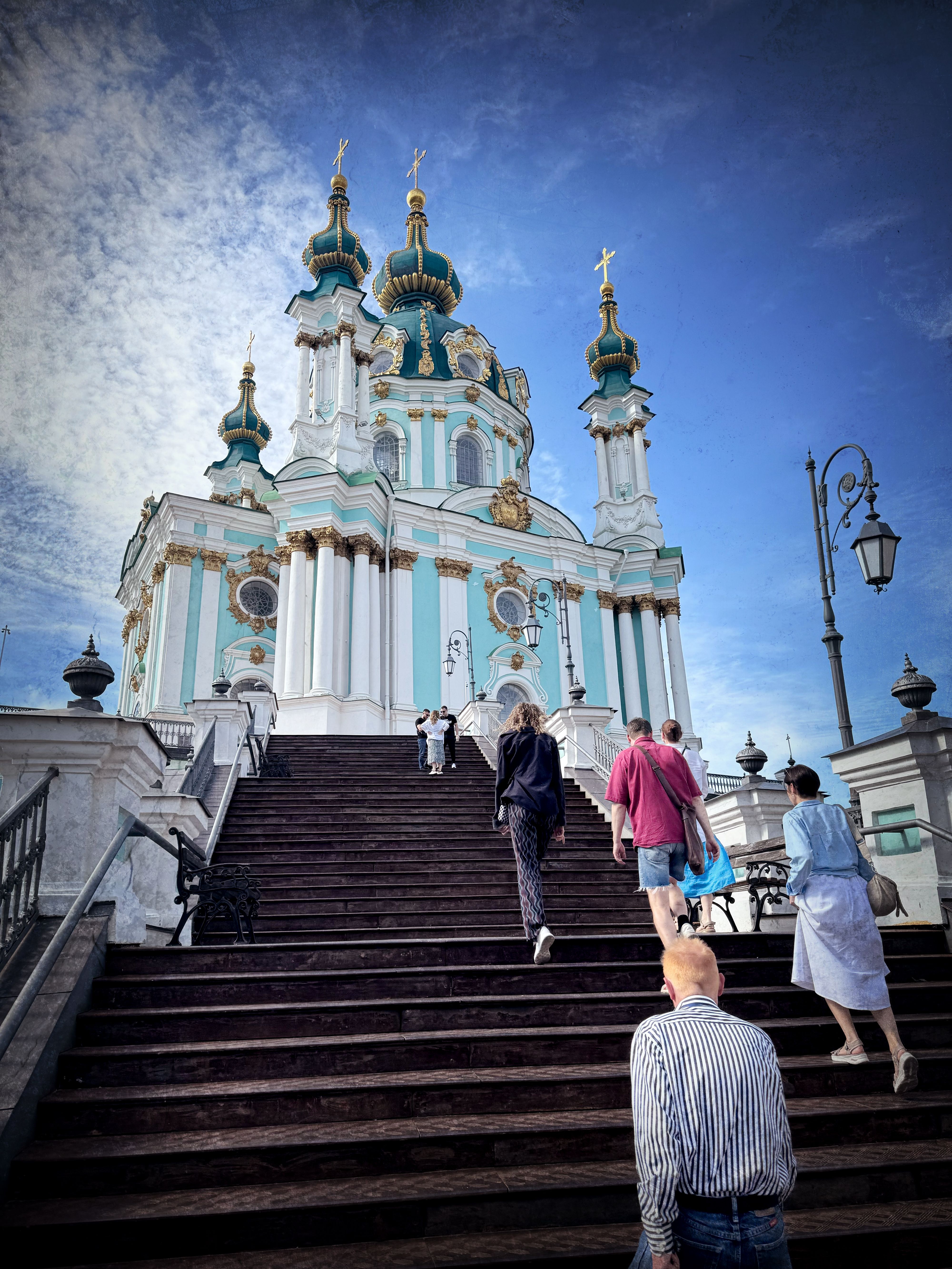 Ukraine, Kyiv, church, baroque style church in Ukraine