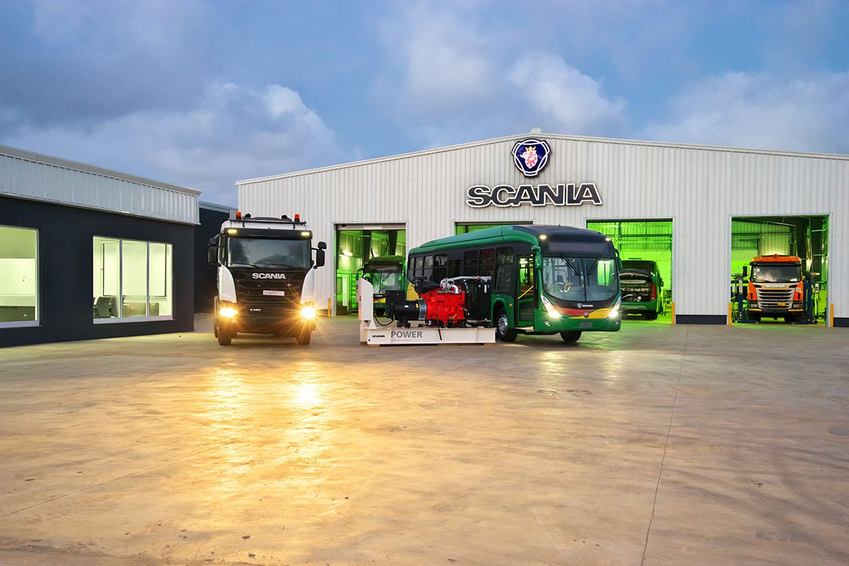 Scania workshop