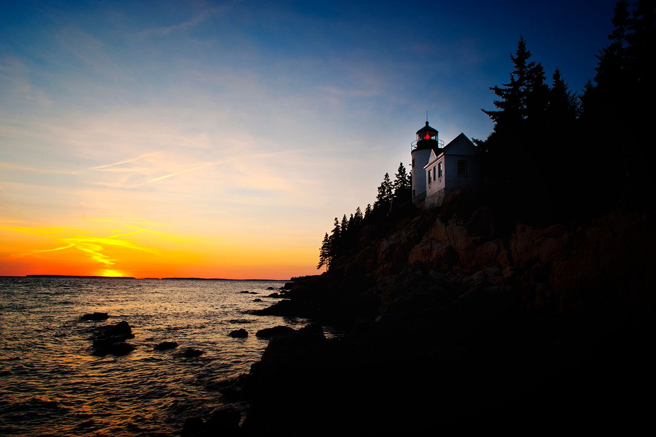 Lighthouse, Acadia National Park