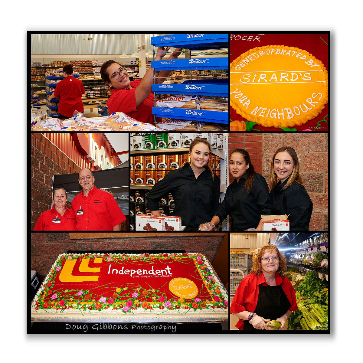 Sinard' Independent Grocers Grand Opening