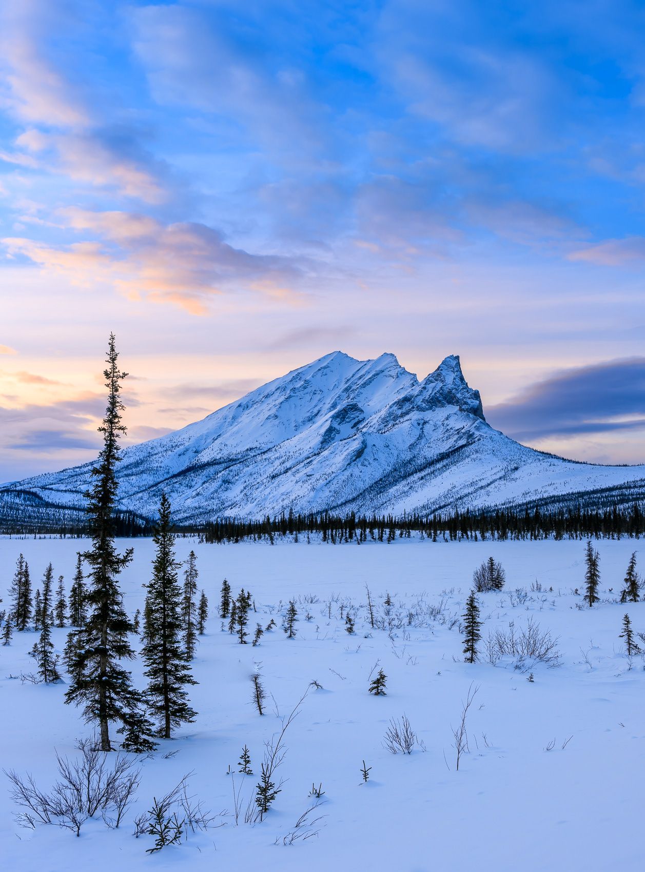 Mount Sukapak at sunrise
