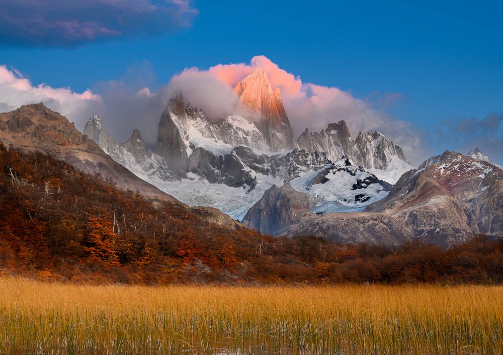 Alpenglow on Fitzroy