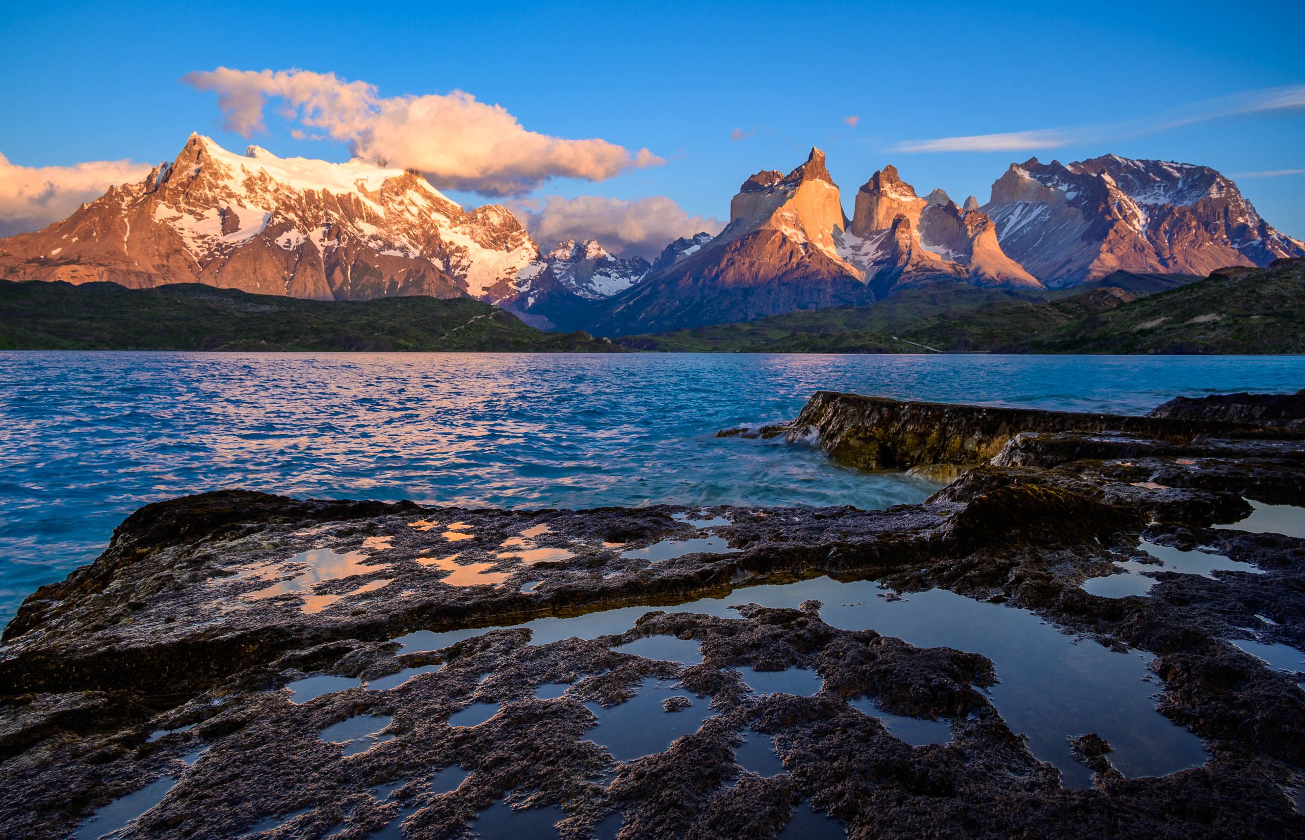 Sunrise reflection