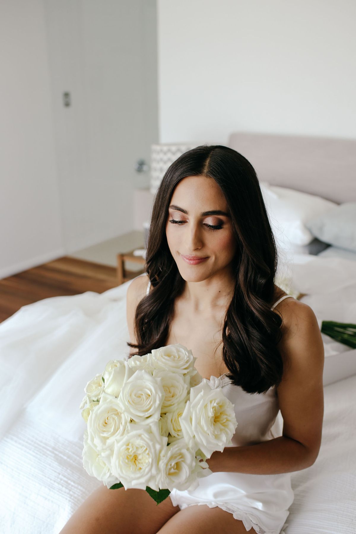 Bridal hair & makeup Sydney, real bride Kezia