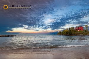 Lighthouse on Lake Superior at sunset in Marquette, Michigan, USA Marquette-Lighthouse_006-571.jpg