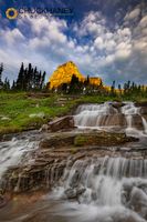 Oberlin Creek cascades with Clements Mountain at Logan Pass in Glacier National Park, Montana, USA Oberlin-Creek_011-565.jpg