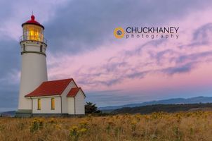 Oregon's oldest lighthouse at Cape Blanco State Park, Oregon USA Cape Blanco State Park