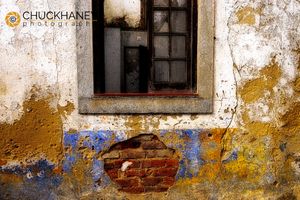 Waethered window and wall in a back alley of Castle at Obidos, Portugal Obidos_010-2-572.jpg