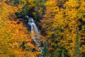 Brilliant Fall color frames Chapel Falls at Pictured Rocks National Lakeshore, Michigan, USA Chapel-Falls_003-498.jpg