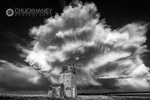 Old Granary with stormy clouds near Choteau, Montana, USA Choteau-Granary_008bw-copy.jpg