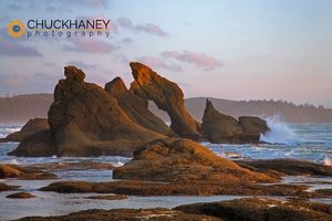 Point of Arches at Shi Shi Beach in Olympic National Park in Washington Shi Shi Beach
