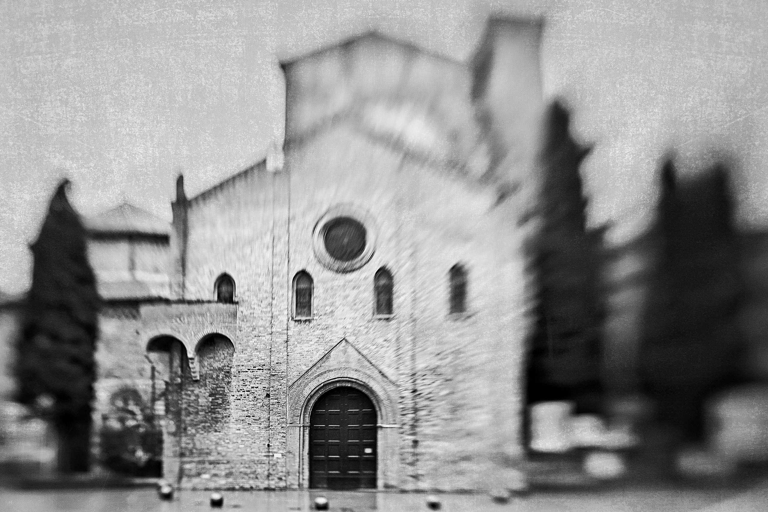 11th Century Basilica Santo Stefano from the west end of Piazza Santo Stefano. Mysteries Of Faith