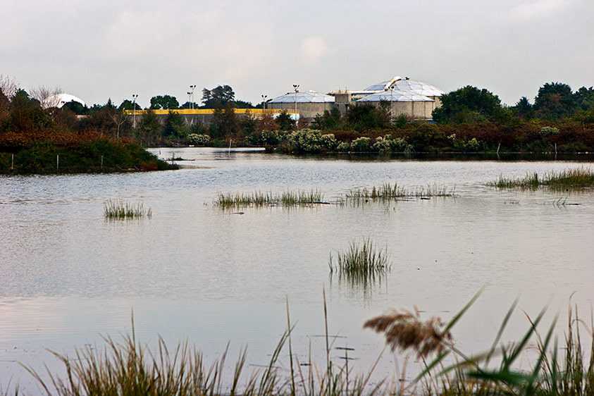 Sewage treatment plant on Mill Creek, Secaucus NJ. Sewage Treatment Plant, 2005
