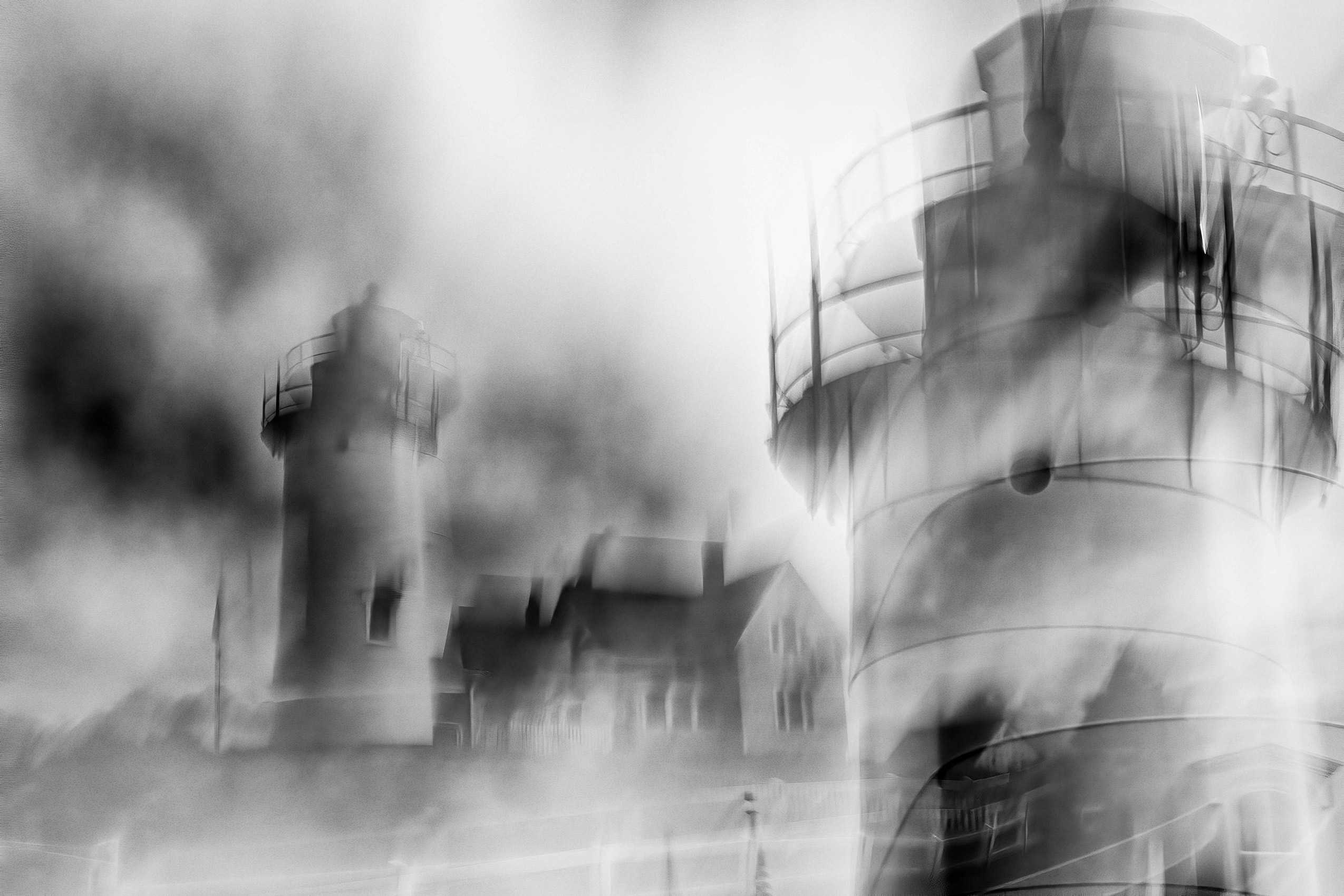 Like the other photographs in this portfolio, the subject is seen through my Covid consciousness State Of Flux, Nobska Light 1, Falmouth, MA