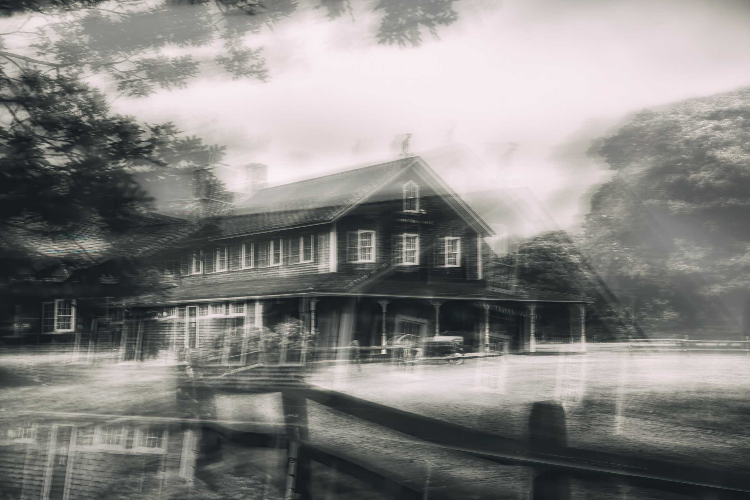 Nothing was normal this summer! The major event of the normally busiest week of August, The Agricultural Fair, was cancelled. All I could do, as did others was drive by and reside in the hazy memories conjured by the vision of the main exhibition hall. State Of Flux, The Ag Hall 1, Martha's Vineyard