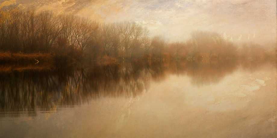 A foggy Decemebr morning on the reclaimed Hackensack River estuary, Overpeck Creek. 2012 Overpeck Creek, Leonia, NJ