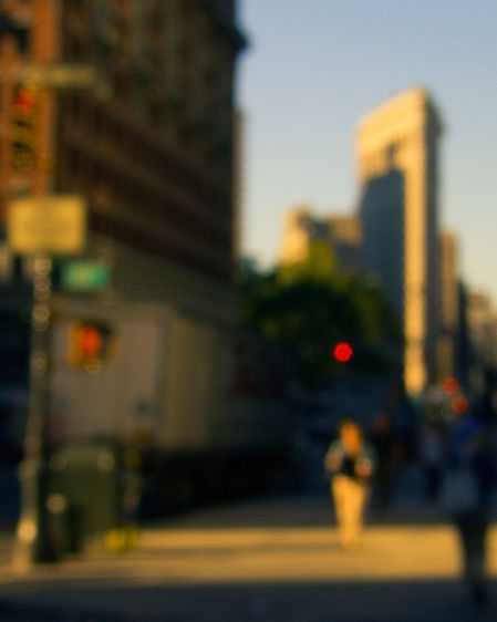 Early to work in a blur of motion...2006 Crosswalk Anonymous 5, New York City