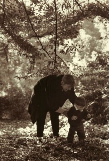 first walk, 14 months