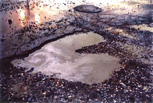 pot hole, staten island, nyc, 1981