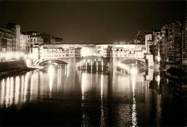Ponte Vechio, Arno, Florence, 1985