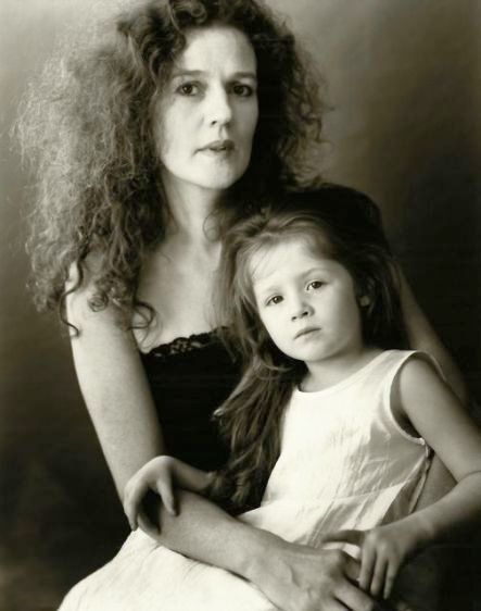 mother and daughter, 4 years