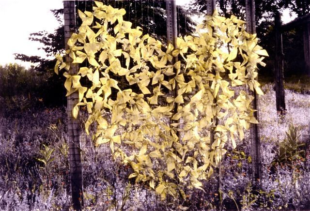 yellow ribbons, bearsville, ny, 1991