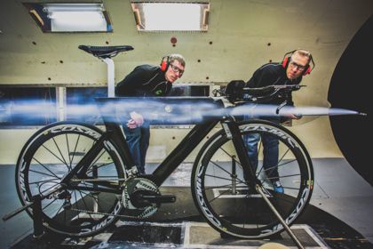 Cannondale Bikes: Wind Tunnel Testing