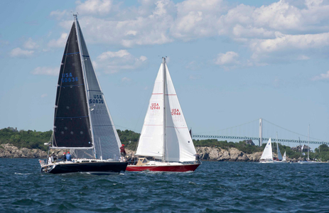 Razor's Edge and Aggressive at the Newport to Bermuda Start 2016