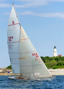 8 Metre Pleione at the Corinthian Classic Regatta - Marblehead, MA