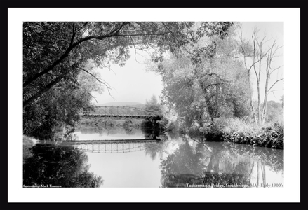 Tuckerman's Bridge, Stockbridge, MA Early 1900 copy