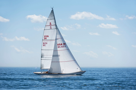 8 Metre Pleione at the Corinthian Classic in Marblehead, MA