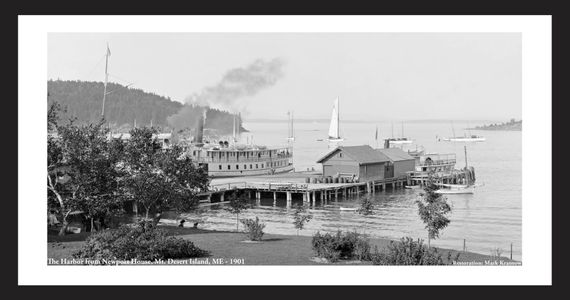 The Harbor from Newport House - Mount Desert Island, ME - 1901