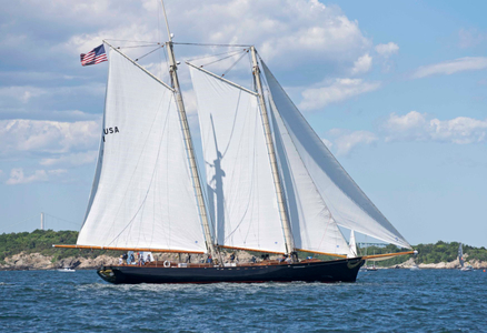Schooner America at the Newport to Bermuda Start 2016