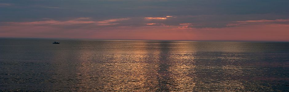 Ocean Before Sunrise at Plum Island