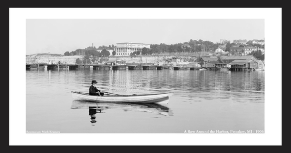 Rowing in Petoskey, MI -1906