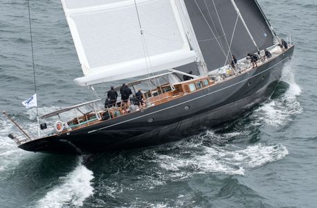Superyacht Action at the Candy Store Cup Newport, RI