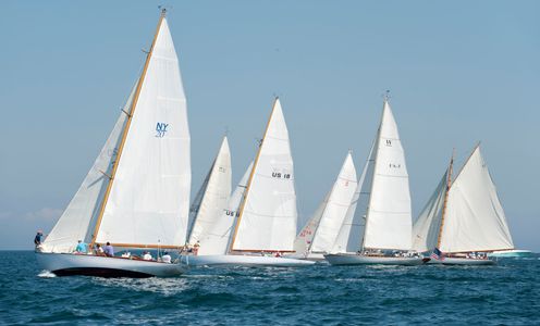 Class Start at the Opera House Cup in Nantucket