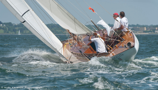 NYYC 161st Regatta Classic 8 Metre Angelita at the NYYC 161st Annual Regatta