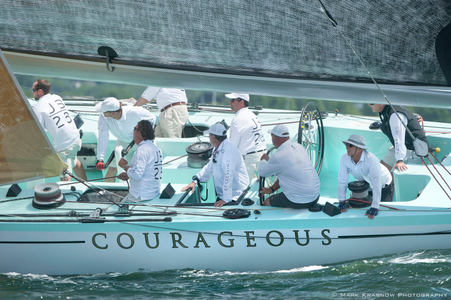 12 Metre Courageous at the NYYC 161st Annual Regatta - Newport, RI