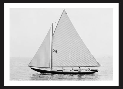 Vintage Sailboats  El Chico - 1892 - Art Prints  for Home & Office Interiors
