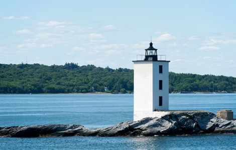 Lighthouse in Newport Rhode Island