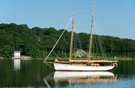 Charlotte Morning Mooring at Mystic Seaport in Mystic, CT