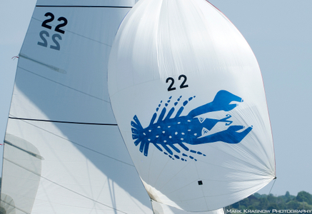 Herrershoff S Class Yacht at the NYYC 161st Regatta Newport, RI