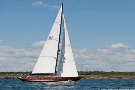 Tempus Fugit at the Newport Bucket Regatta in Newport, RI 2014