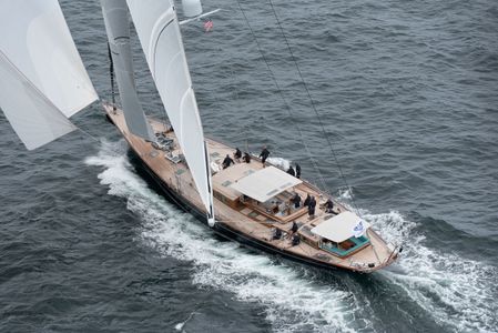 Superyacht Action at the Candy Store Cup Newport, RI