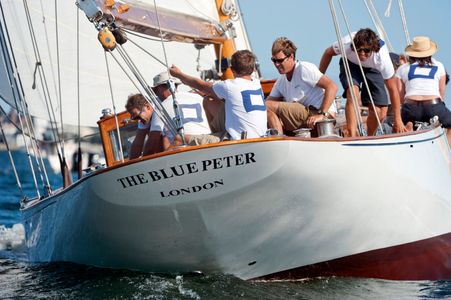 The Classic Mylne Design - The Blue Peter at the Museum of Yachting - IYRS Regatta in Newport, RI