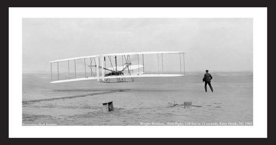 Kitty Hawk, NC, Wright Brothers First Flight - 1903