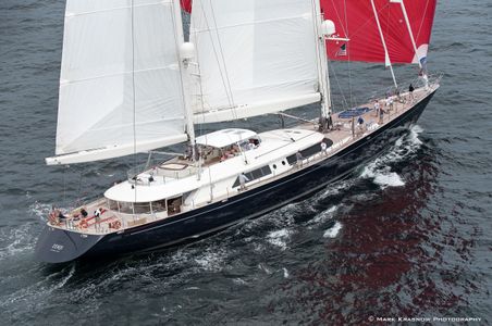 Superyacht Zenji  at the Candy Store Cup Newport, RI