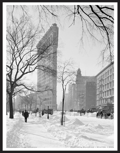 Flatiron Buiding - Winter - Early 1900's